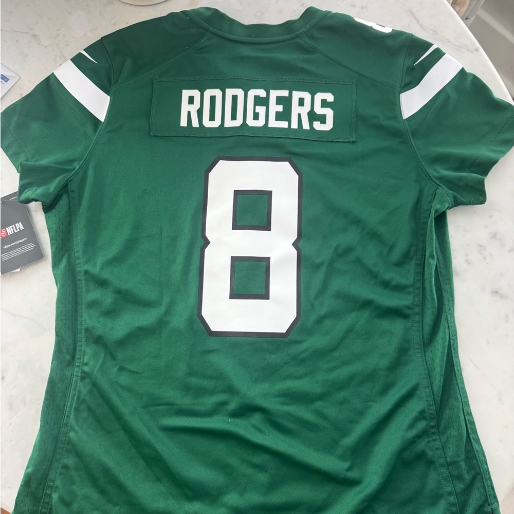 New York Jets Aaron Rodgers Nike NFL Jersey Women’s L Large NWT